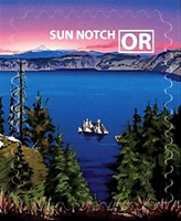 Travel Stamps Travel Stamp Crater Lake Sun Notch